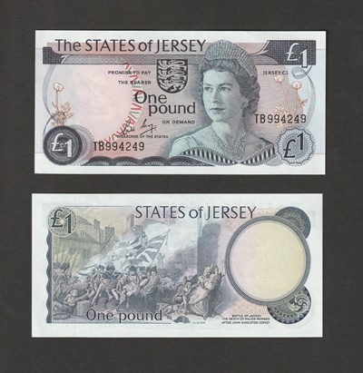 1976 The States of Jersey - £1